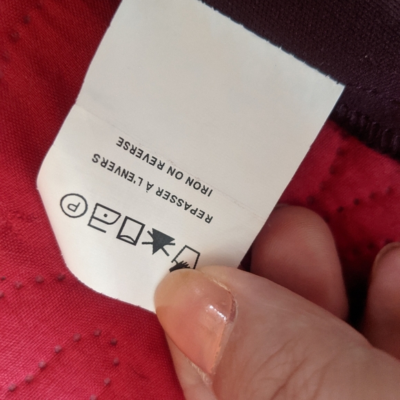 Burgundy lace dress size XS - Picture 10 of 10